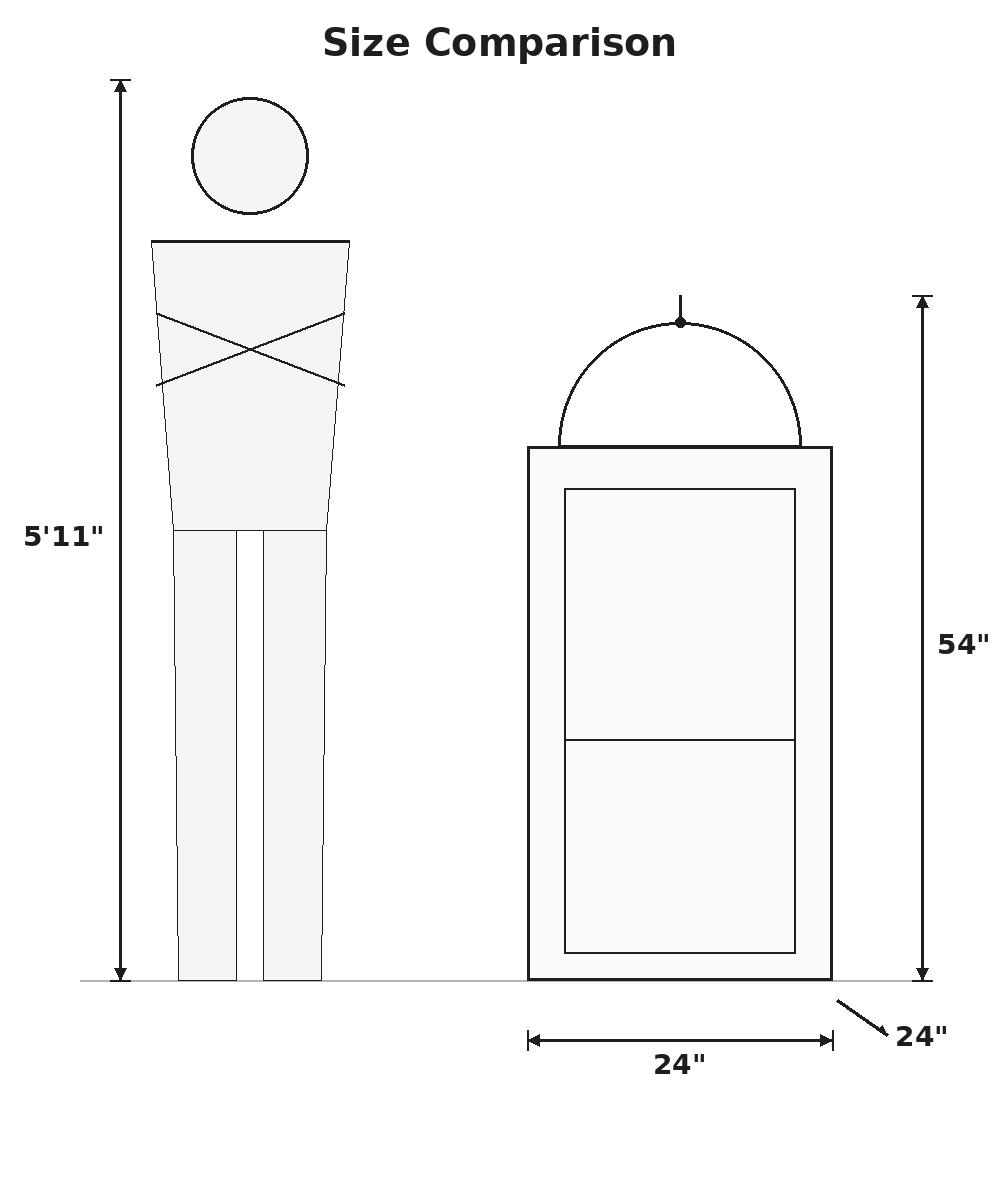Brass Bells Mandir with Storage