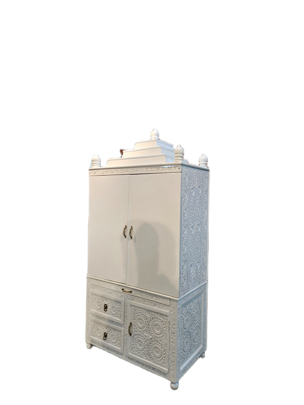 Luxury Wooden Pooja Temple for Home Décor