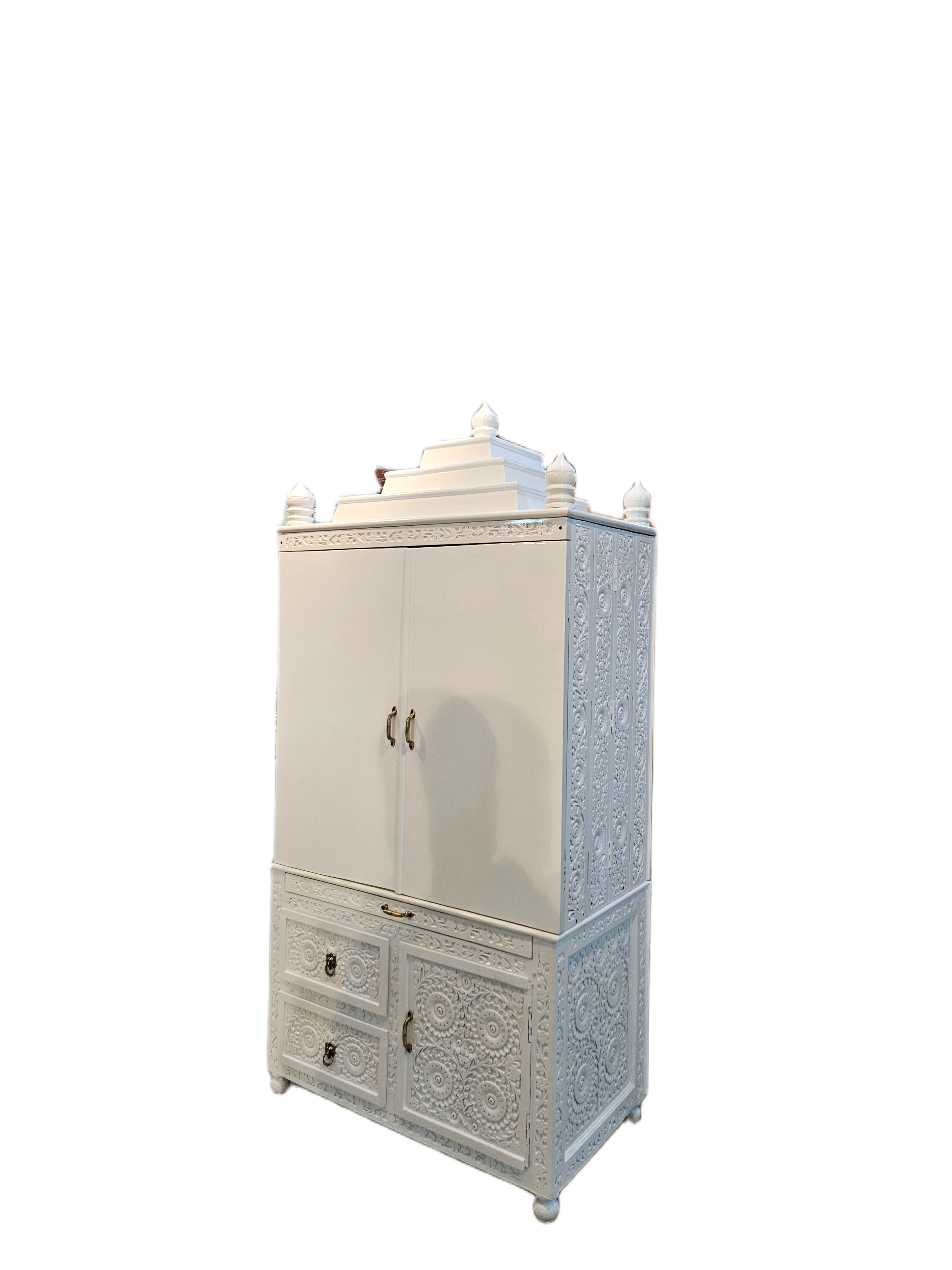 Luxury Wooden Pooja Temple for Home Décor