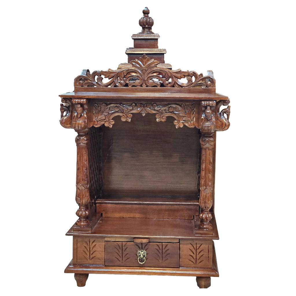 Premium Handcrafted Pooja Mandir for Devotional Spaces