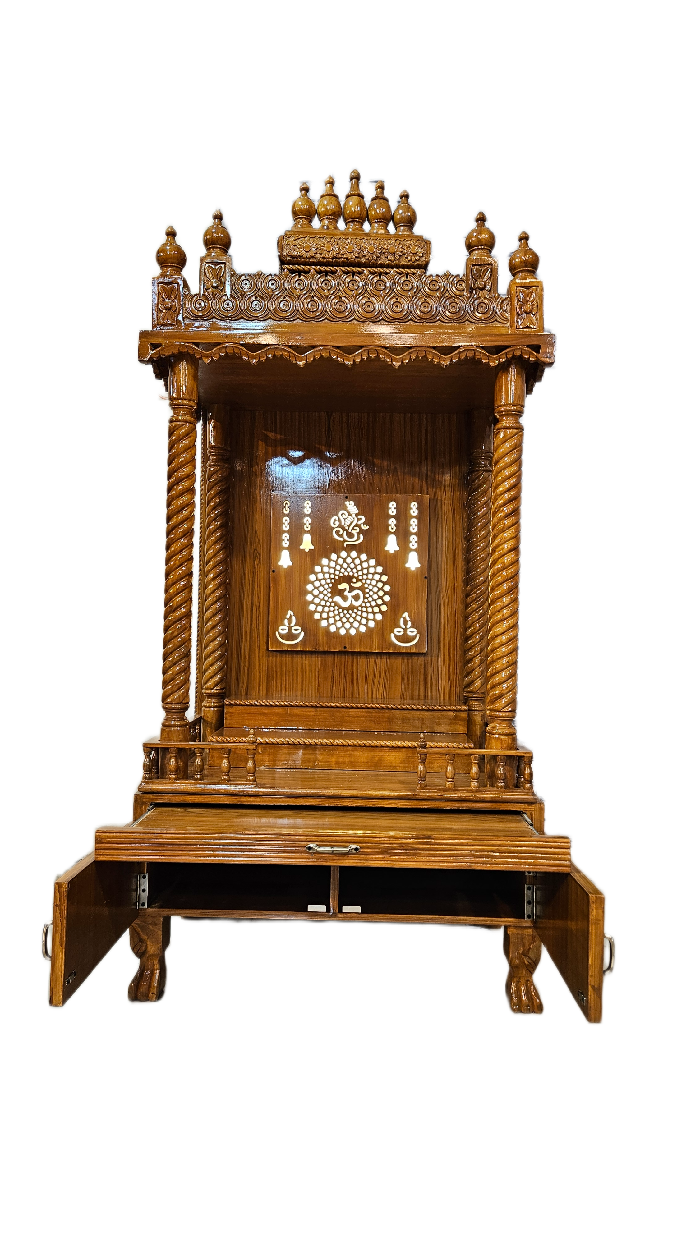 Designer Wooden Temple for Home & Office Pooja