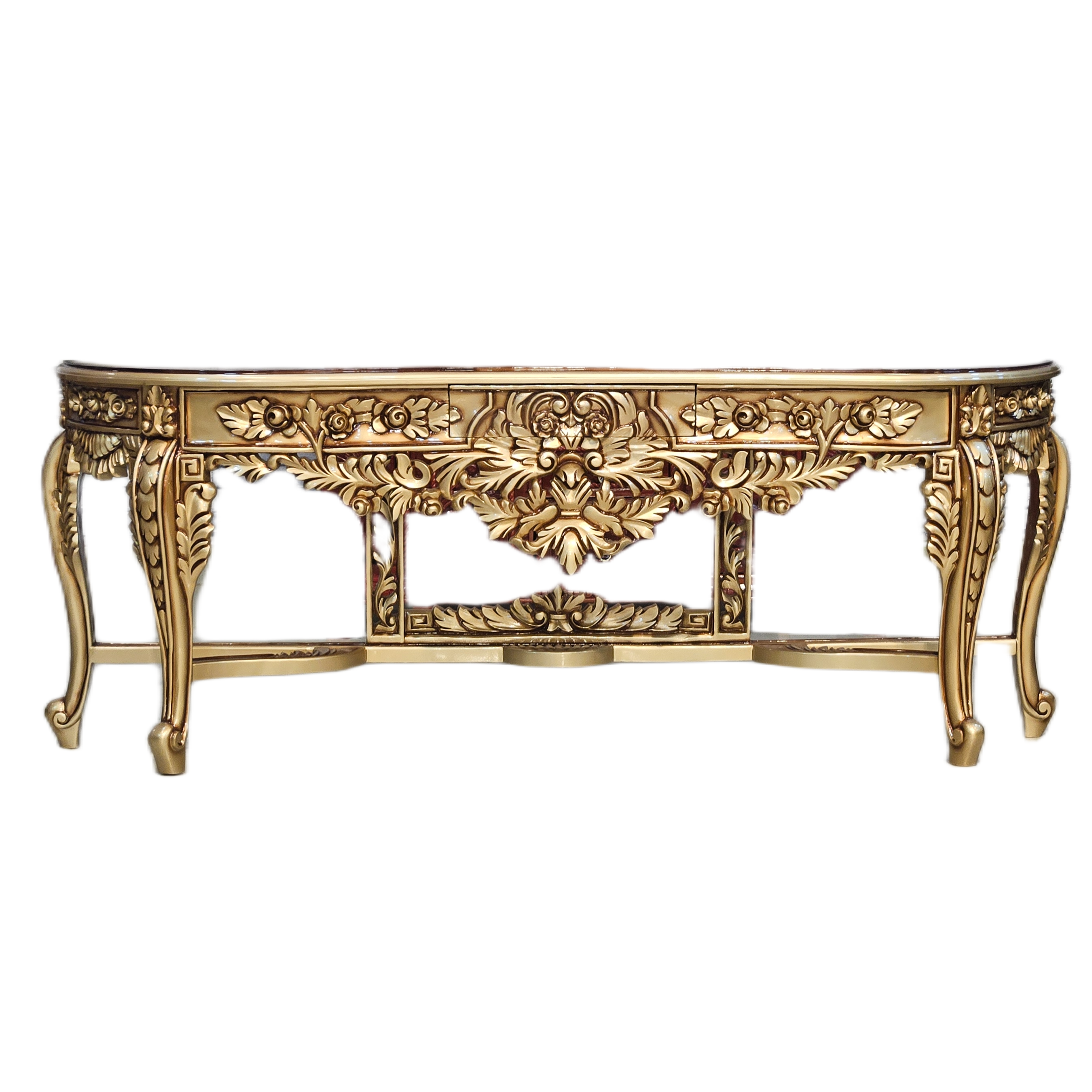 Classic Handmade Wooden Console Table for Home Décor