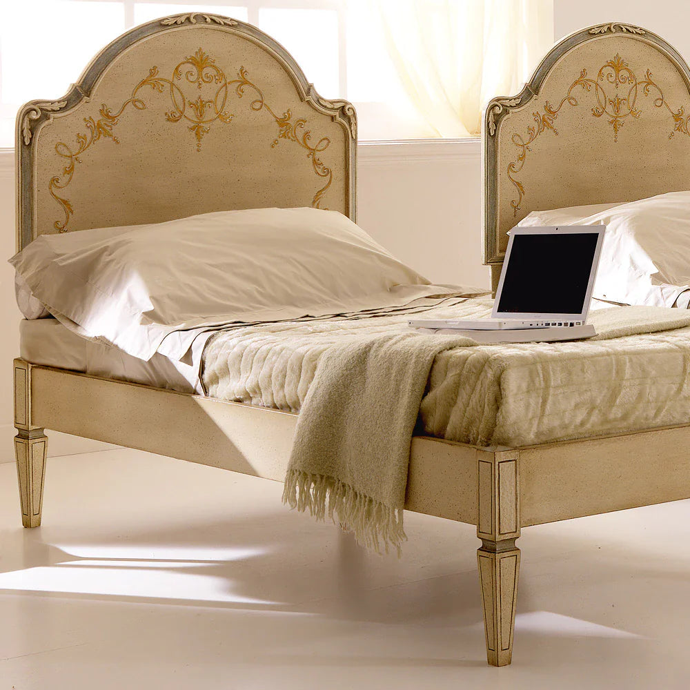 Timeless Antique Wooden Bed for Elegant Homes