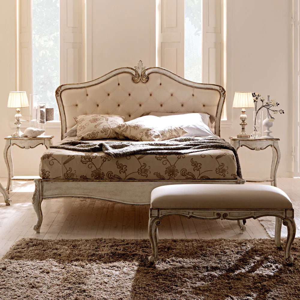 Elegant Royal Carved Bed with Premium Finish