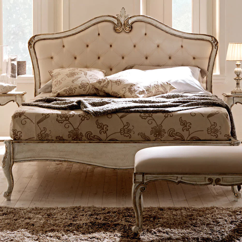 Elegant Royal Carved Bed with Premium Finish