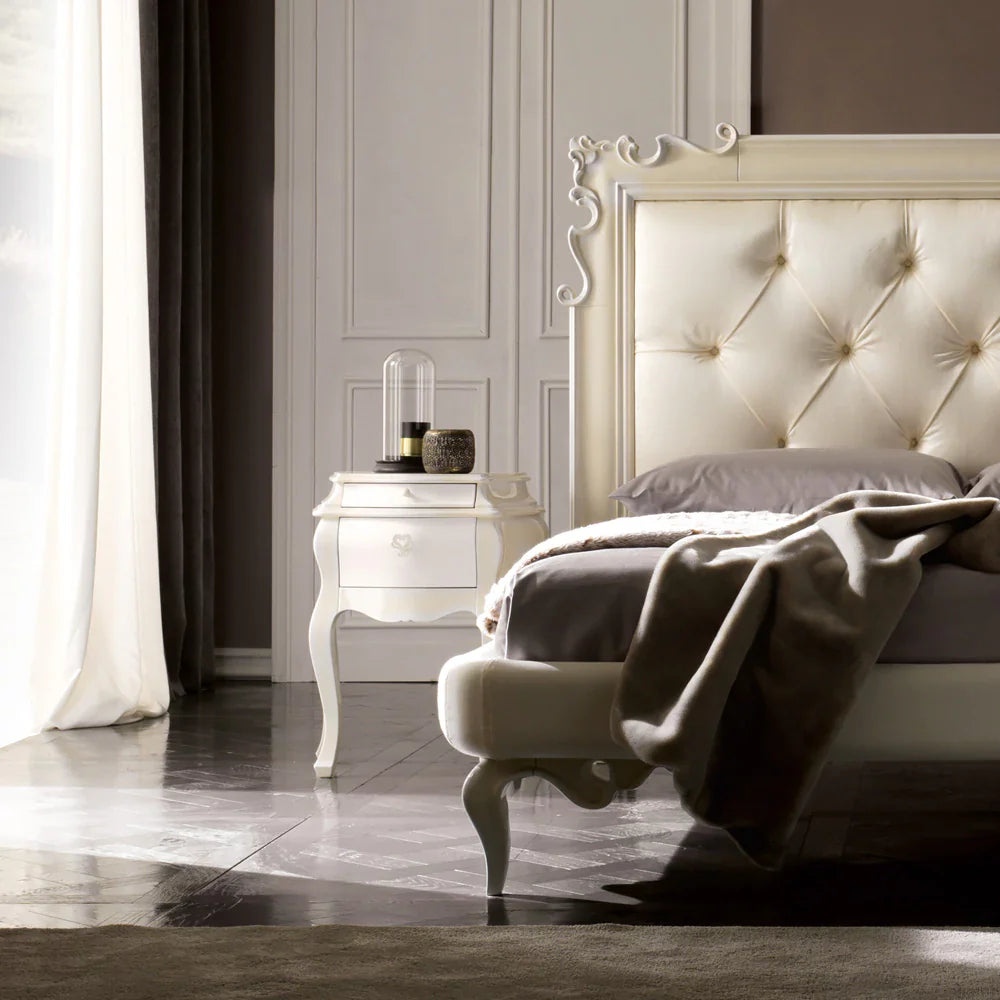 Designer Bedroom Furniture – Wooden Carved Bed