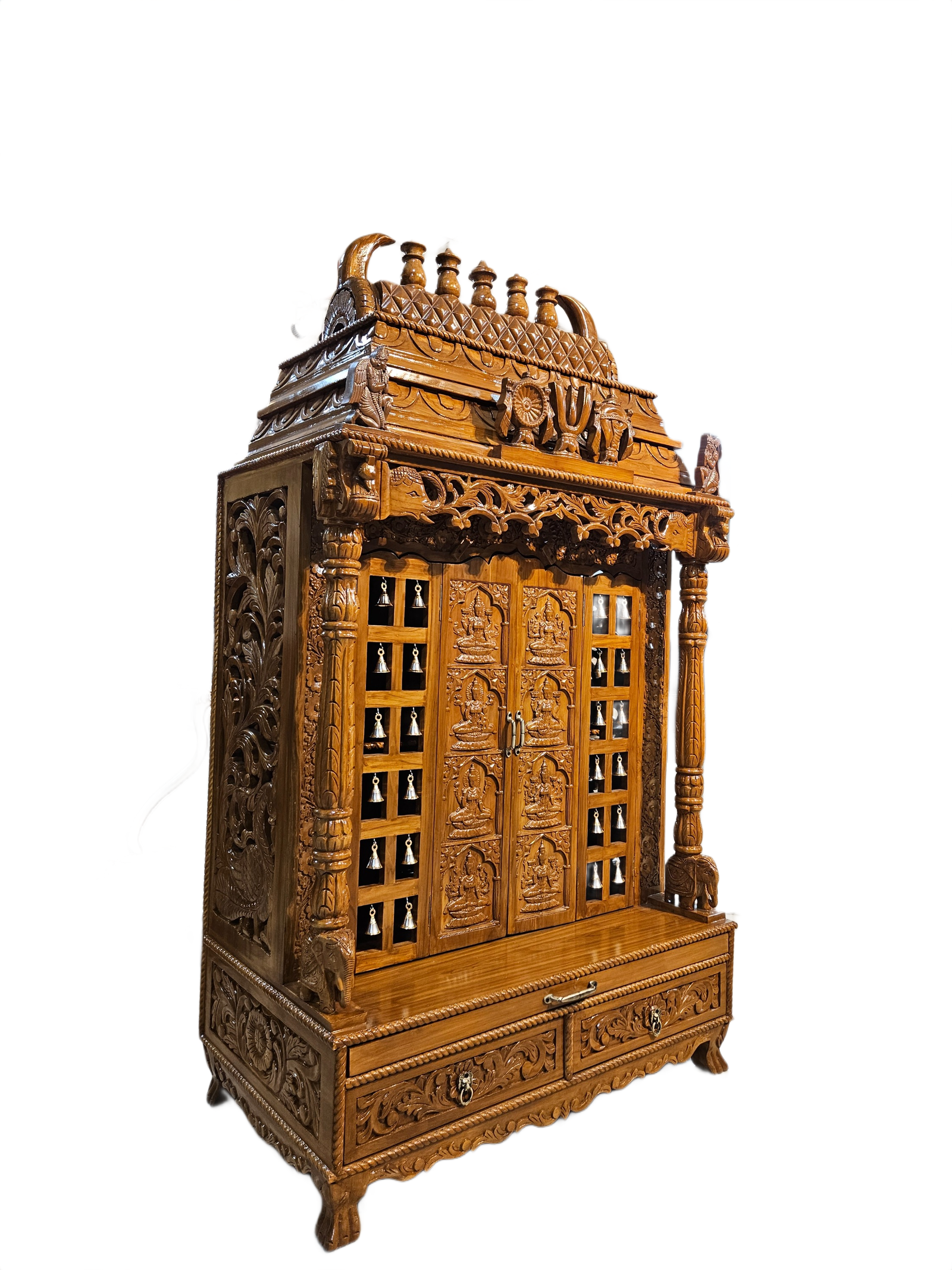 Premium Solid Wood Temple for Meditation & Prayer - Image 2