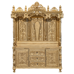 Elegant Wooden Temple for Spiritual Corners