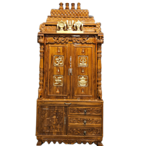 Luxury Wooden Temple with Spacious Prayer Area