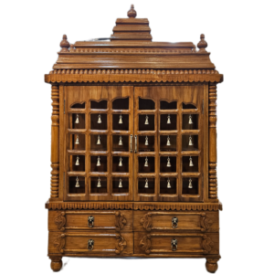 Elegant Wooden Temple for Office & Home Interiors