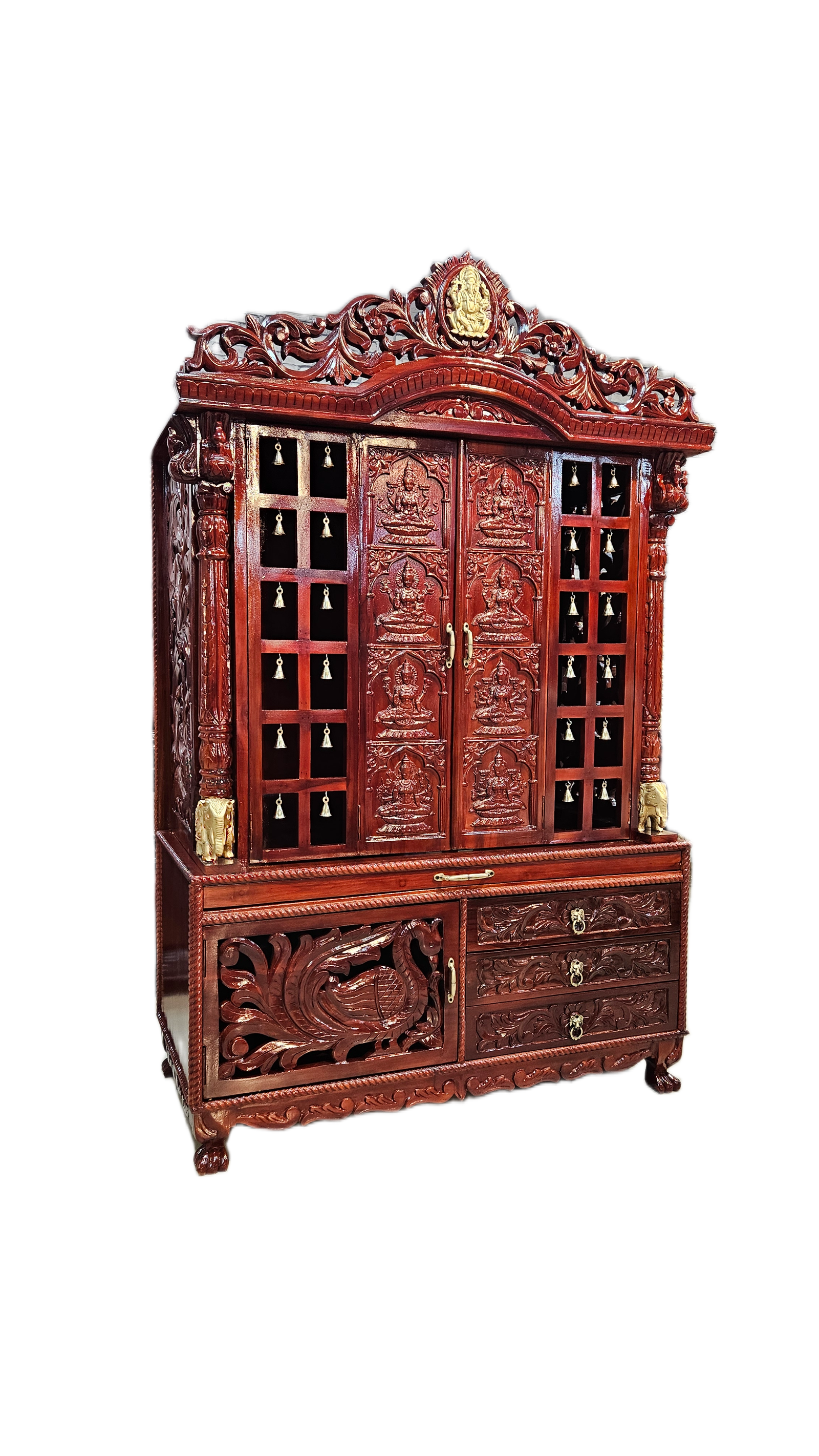 Premium Solid Wood Temple for Meditation & Prayer - Image 2