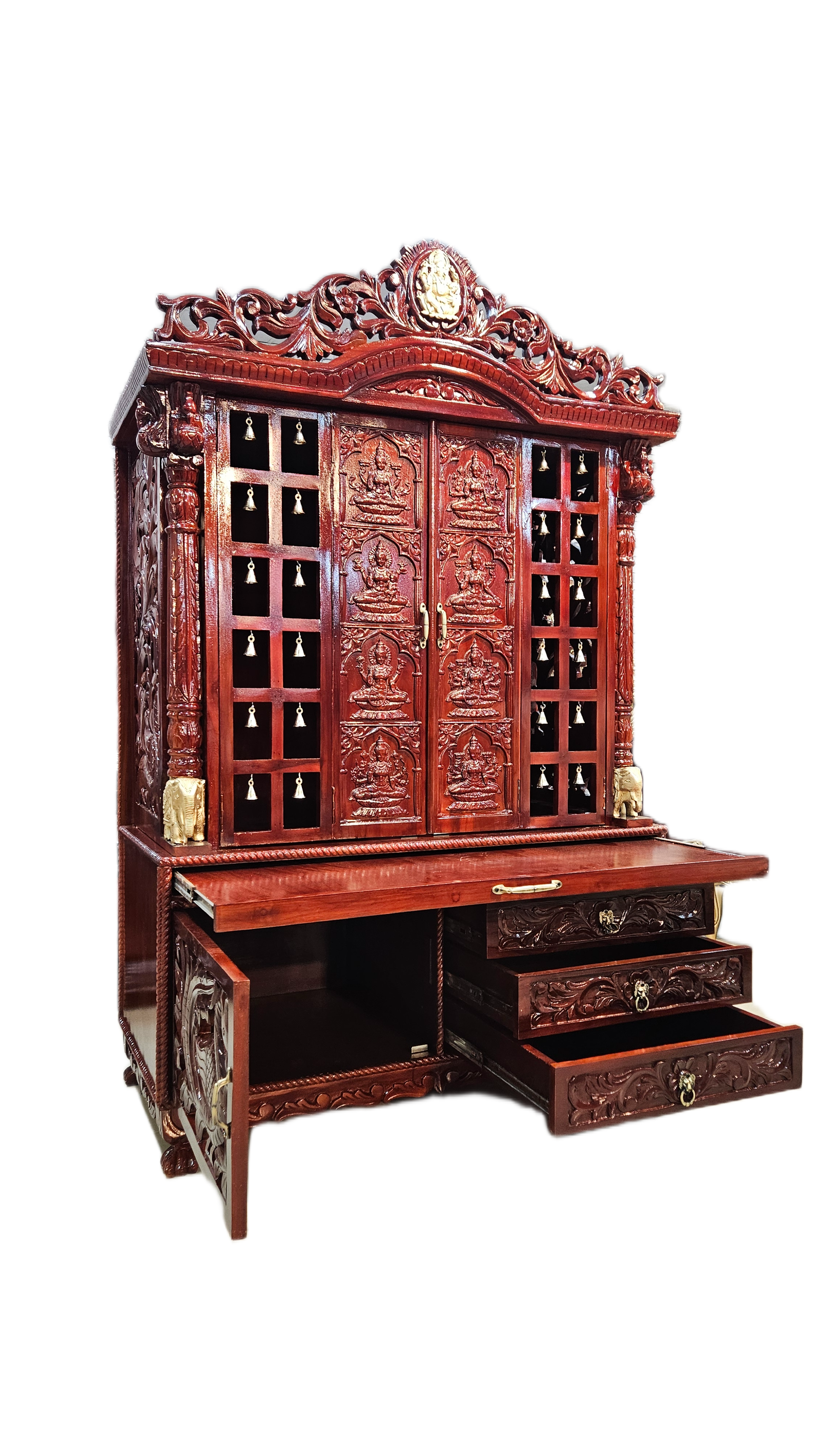 Premium Solid Wood Temple for Meditation & Prayer - Image 5