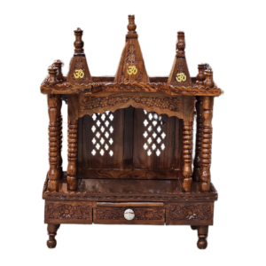 Elegant Wooden Temple for Spiritual Corners